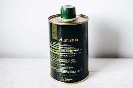 Оливковое масло греческое CHARISMA Extra Virgin в ж/б, 0,25 л, Греция (Крит)