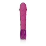 Мощный фактурный силиконовый вибратор Ceres Lace Massager (7 режимов) (Цвет: фиолетовый)