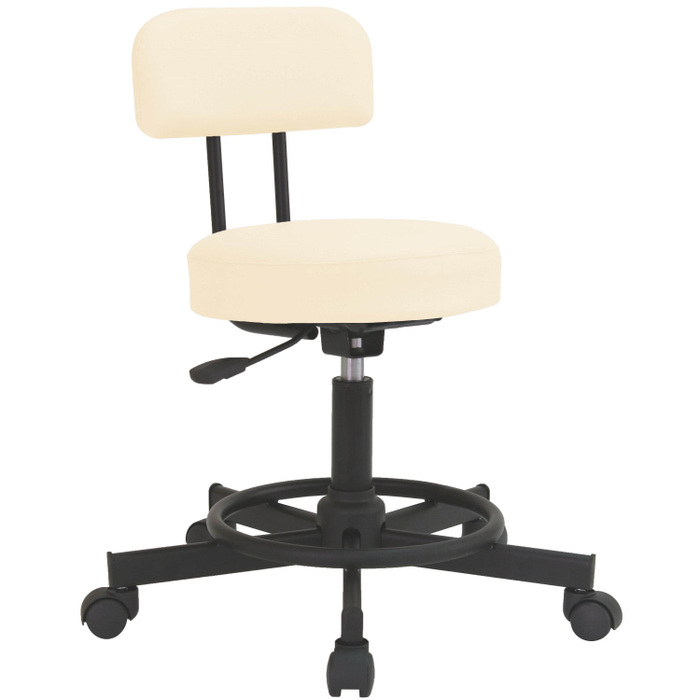 Стул для чтения РС01.00.12 (РС12-506-02-01)слоновая кость/черный;газлифт