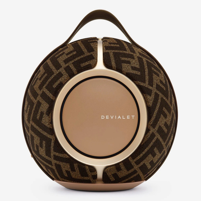 Акустика портативная Портативная колонка Fendi, Devialet Mania Tobacco Brown, Табак