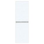 Блокнот БОЛЬШОЙ ФОРМАТ (200х290 мм) А4, 80 л., гребень, картон, жесткая подложка, клетка, ОФИСМАГ, красный, 129864