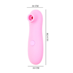 Розовый бесконтактный вакуумно-волновой стимулятор клитора «Оки-Чпоки»