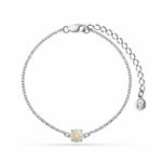 Браслет Вальс с белым опалом