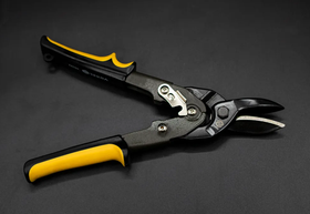 Ножницы по металлу VOREL 250 мм, двухкомпонентная ручка, CrNi, прямые