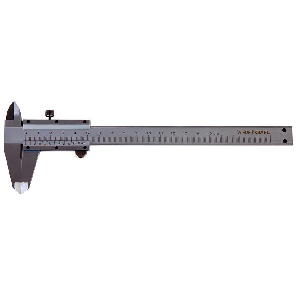 WDK-MC15005 Штангенциркуль нониусный 150 мм, 0,05 мм, тип I, ГОСТ 166-89, со сборной рамкой