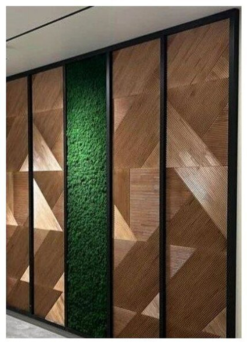 Панно из мха Ягель