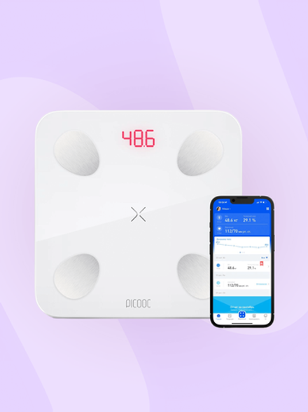 Умные весы Picooc Mini Lite (Bluetooth, 26х26 см)