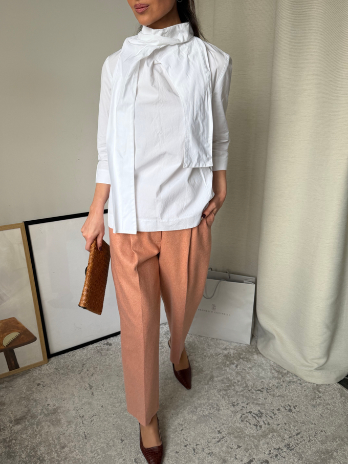 Хлопковая блузка Cos, S