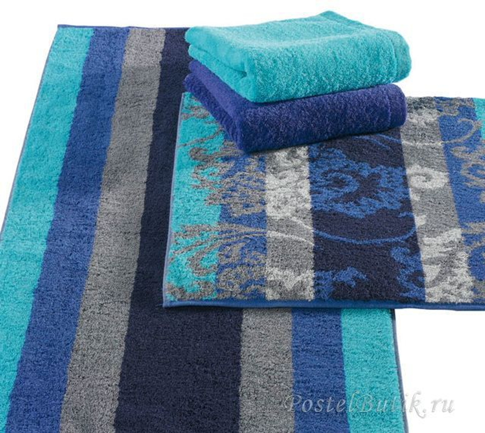 Полотенце 30x50 Cawo Riva голубое