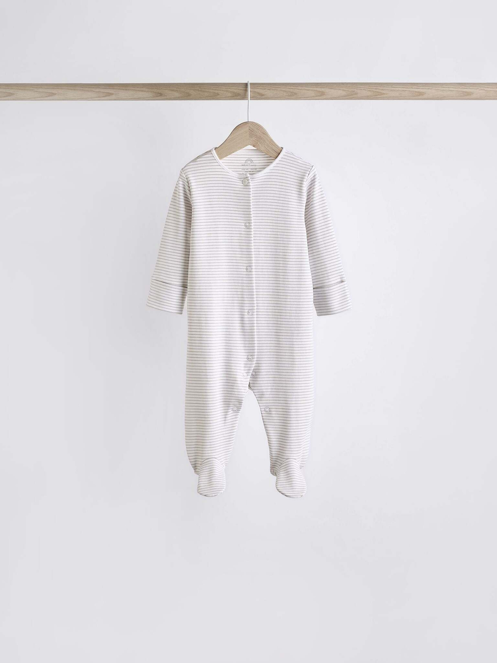 Комбинезон / Cлип для малышей Next K79-484, 7 шт., Белый