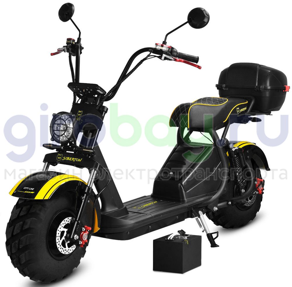 Электроскутер SIBERTON PRO 2000W (60V/21Ah) фото №1