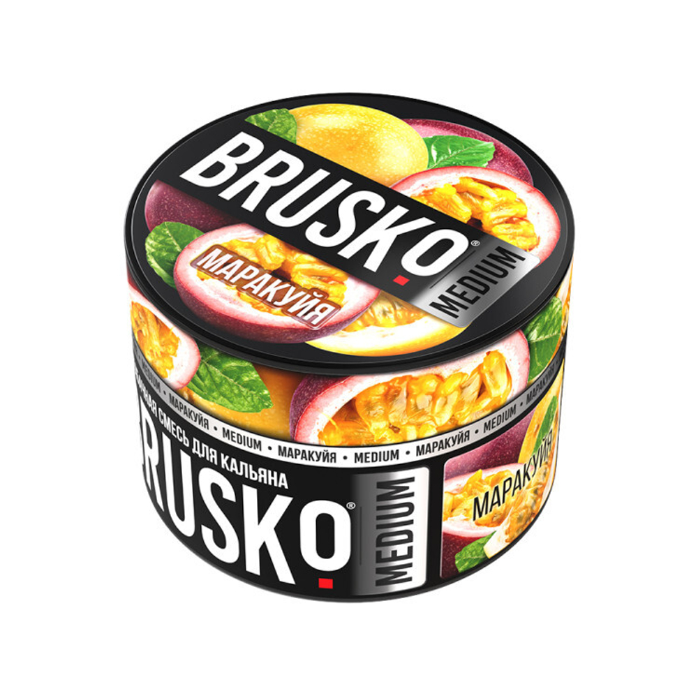 BRUSKO 50гр. Маракуйя, Medium (М)