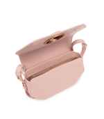 кожаная сумка через плечо love click exagon mini vitello Pinko - пудро-розовый(100075 A0F1)