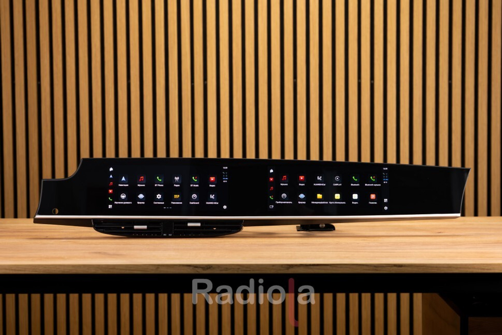 Магнитола Porsche Panamera 970 2009-2016 - Radiola RDL-Panamera-Dual монитор 12,3"+ 12,3" на Android 13, CarPlay, 4G SIM-слот, 8/128Гб