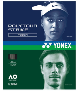 Теннисные струны Yonex Poly Tour Strike (12 m) - серый