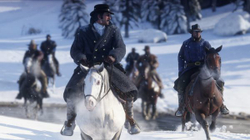Red Dead Redemption 2 (RDR 2) (диск для PS4, интерфейс и субтитры на русском языке)