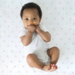 SwaddleDesigns SDM-173ST Пеленка муслиновая French Dots, Sterling