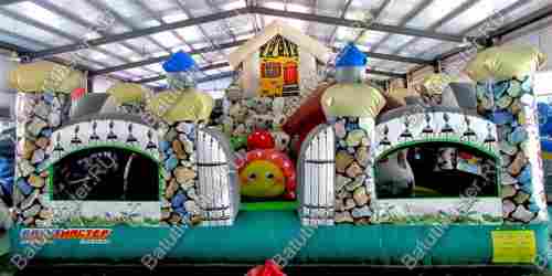 Коммерческий надувной батут "Терем" 9*6*4 м
