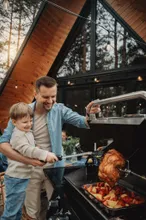 Газовый гриль Broil King Royal 340, 4 горелки, чёрный