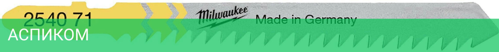 Пильное полотно для лобзика Milwaukee T111C 75мм 5шт (4932254071)