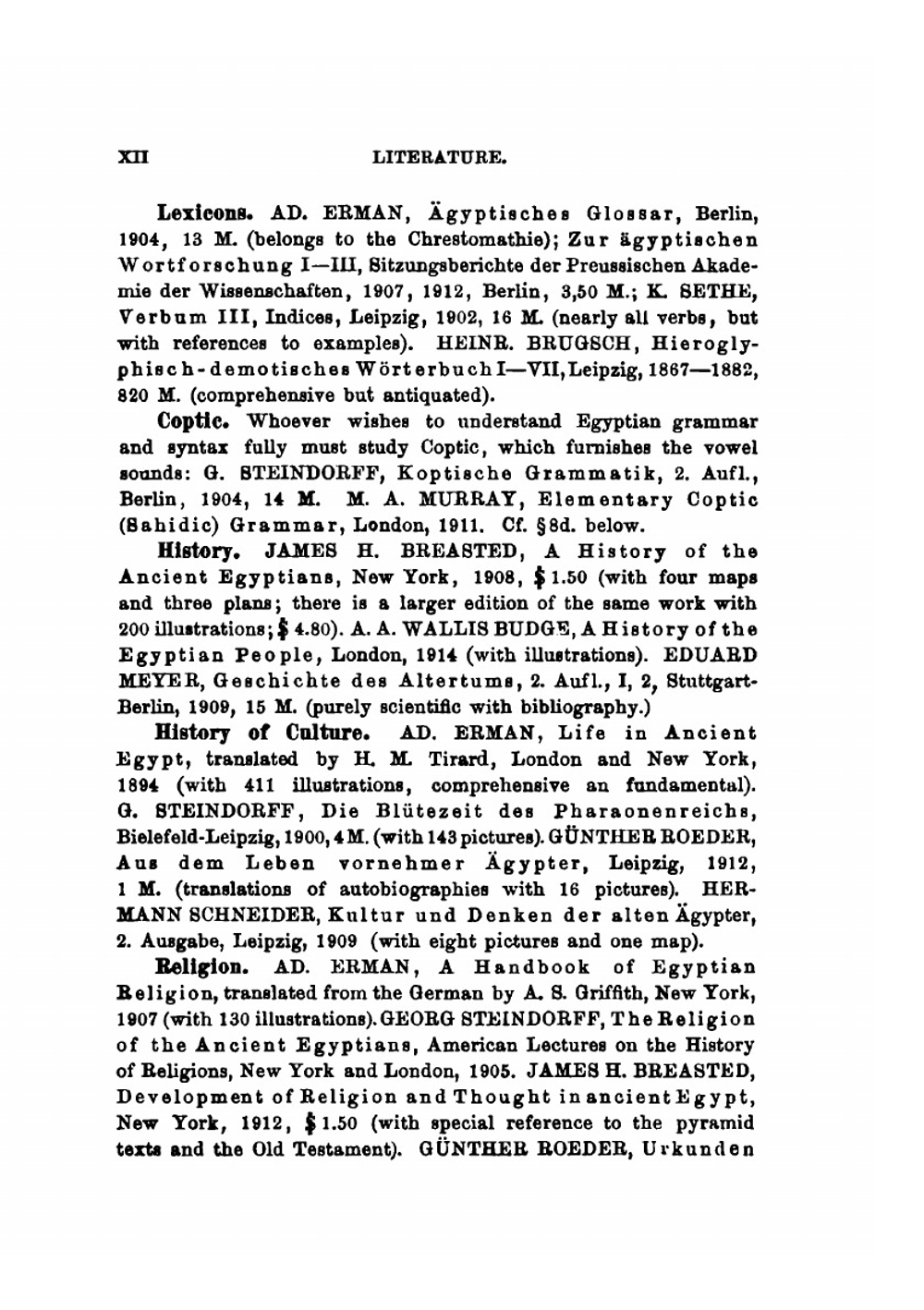 Short Egyptian Grammar | Günther Roeder