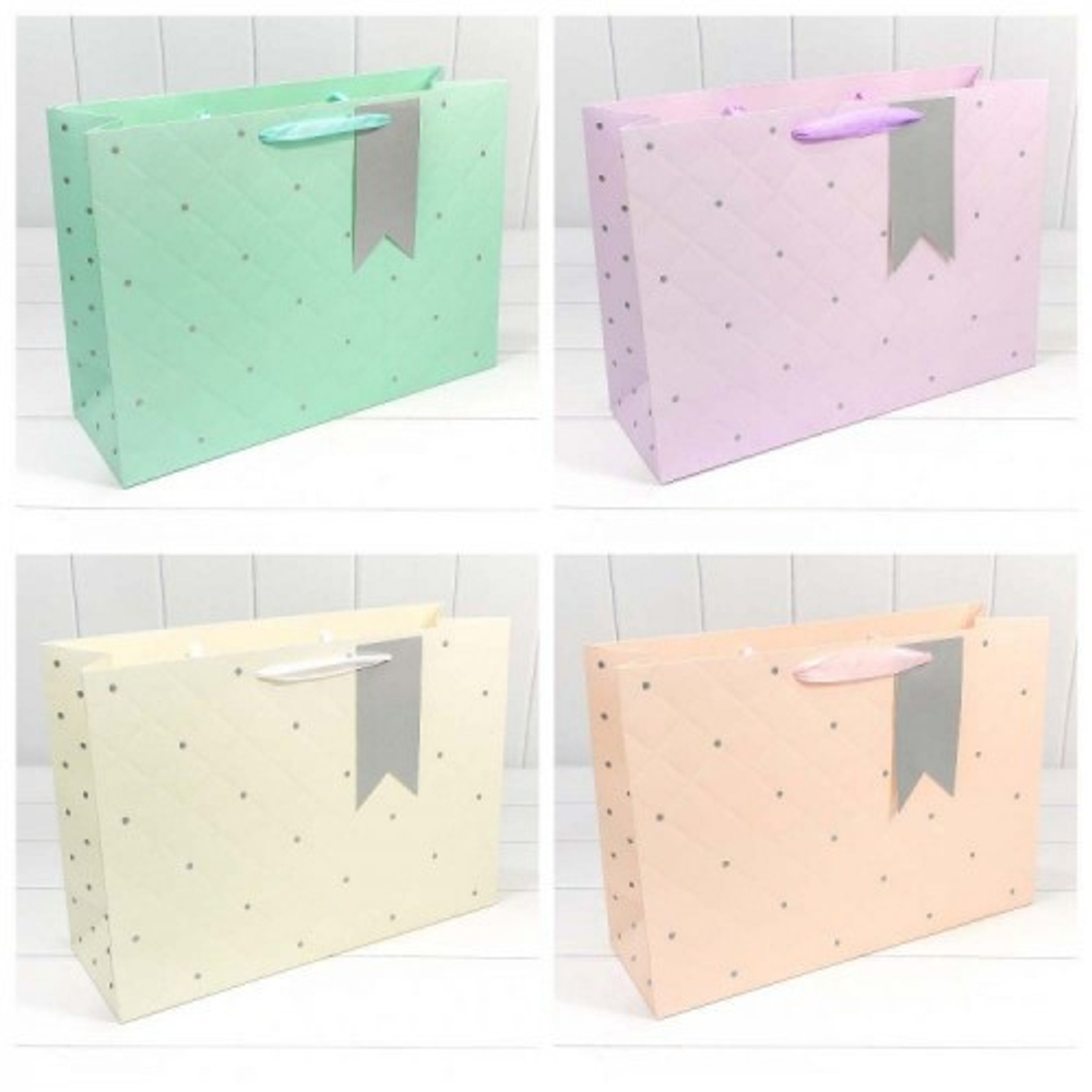 Пакет подарочный 39.5х32х15см Премиум "Эксклюзив" (Микс)