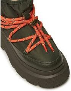 Полусапоги INUIKII 75202-120 Green ENDURANCE PUFFER в цвете хаки