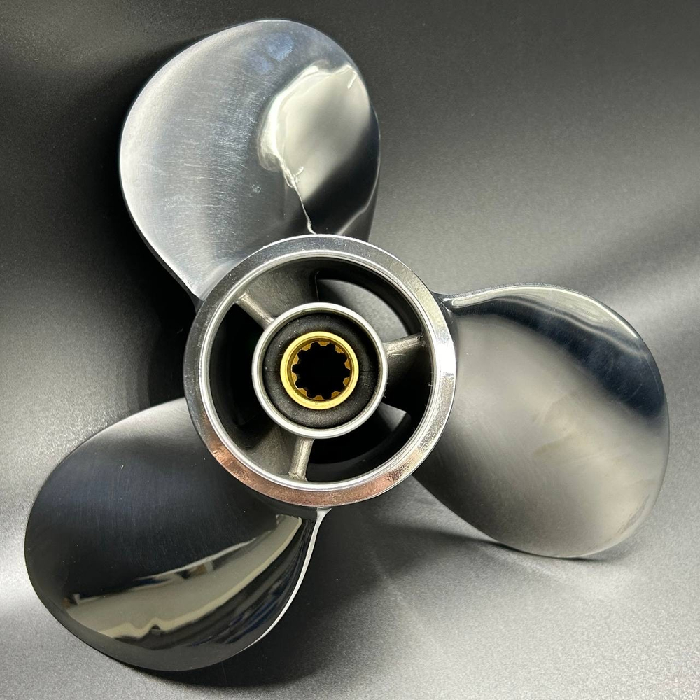 Гребной винт Yamaha 20-30, F20-25 (3x10-1/8x13) (СТАЛЬ) (POLASTORM)
