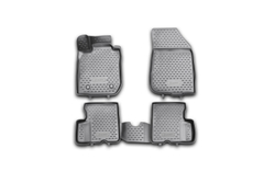 Коврики 3D в салон RENAULT Duster 2WD, 2011-2015, 4 шт. (полиуретан) Element.NLC.3D.41.29.210KH