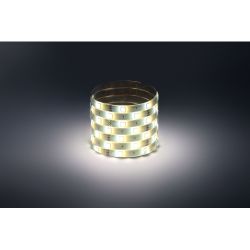 Светодиодная лента ЭРА узкая 5мм LS2835 9,6-120-12-4000K-IP20-1 year-5m нейтральный белый свет