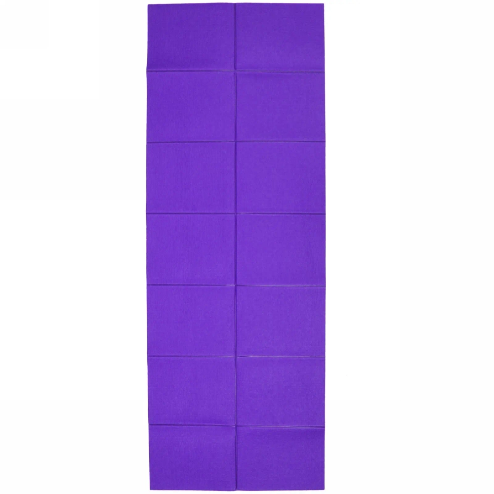 Коврик для йоги складной «Meditation «173**61*0,5 см (PVC), фиолетовый