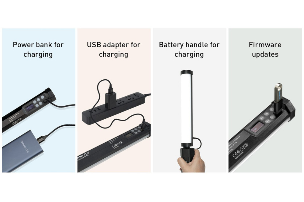 Светодиодный осветитель Nanlite PavoTube II 6C RGBWW (25 см)