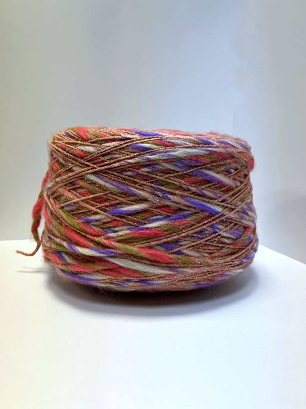 Трикотажная пряжа для вязания MORELINO толстая шишибрики