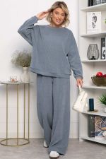 Костюм трикотажный Августа ХИТ (светло-серый) К14347-5М LT Collection