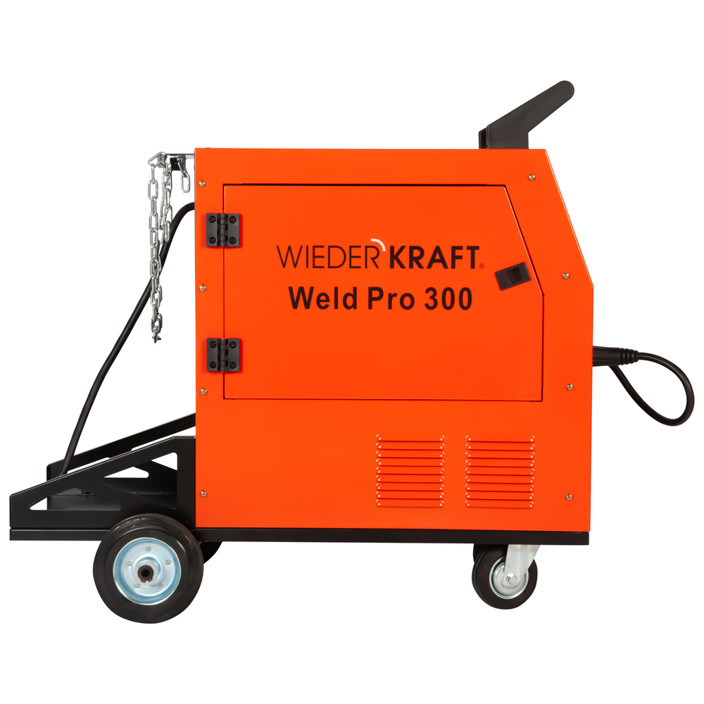 WELD Pro 300 Сварочный аппарат инверторный 300A, 380В MIG/MAG/MMA/Lift TIG с горелкой 24AK