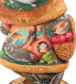 Народные промыслы РД- 78 Фигурка Гриб (Резной) 46см