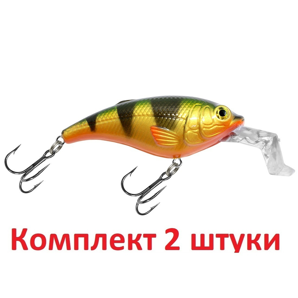 Воблер для рыбалки ТОЛСТЯК SR 66mm,