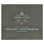 Harney & Sons, травяной чай, органическая перечная мята, без кофеина, 50 чайных пакетиков, 50 г (1,76 унции)