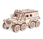 Внедорожник Бархан от Lemmo - Деревянный конструктор, 3D пазл, сборная модель из фанеры