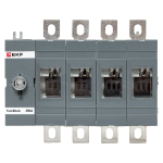 Рубильник 250A 4P без рукоятки управления TwinBlock EKF