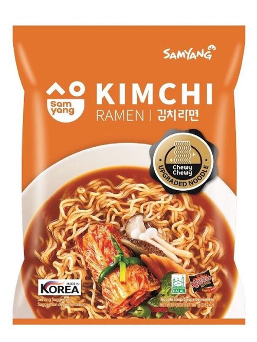 Лапша быстрого приготовления Samyang Kimchi Ramen 80 г