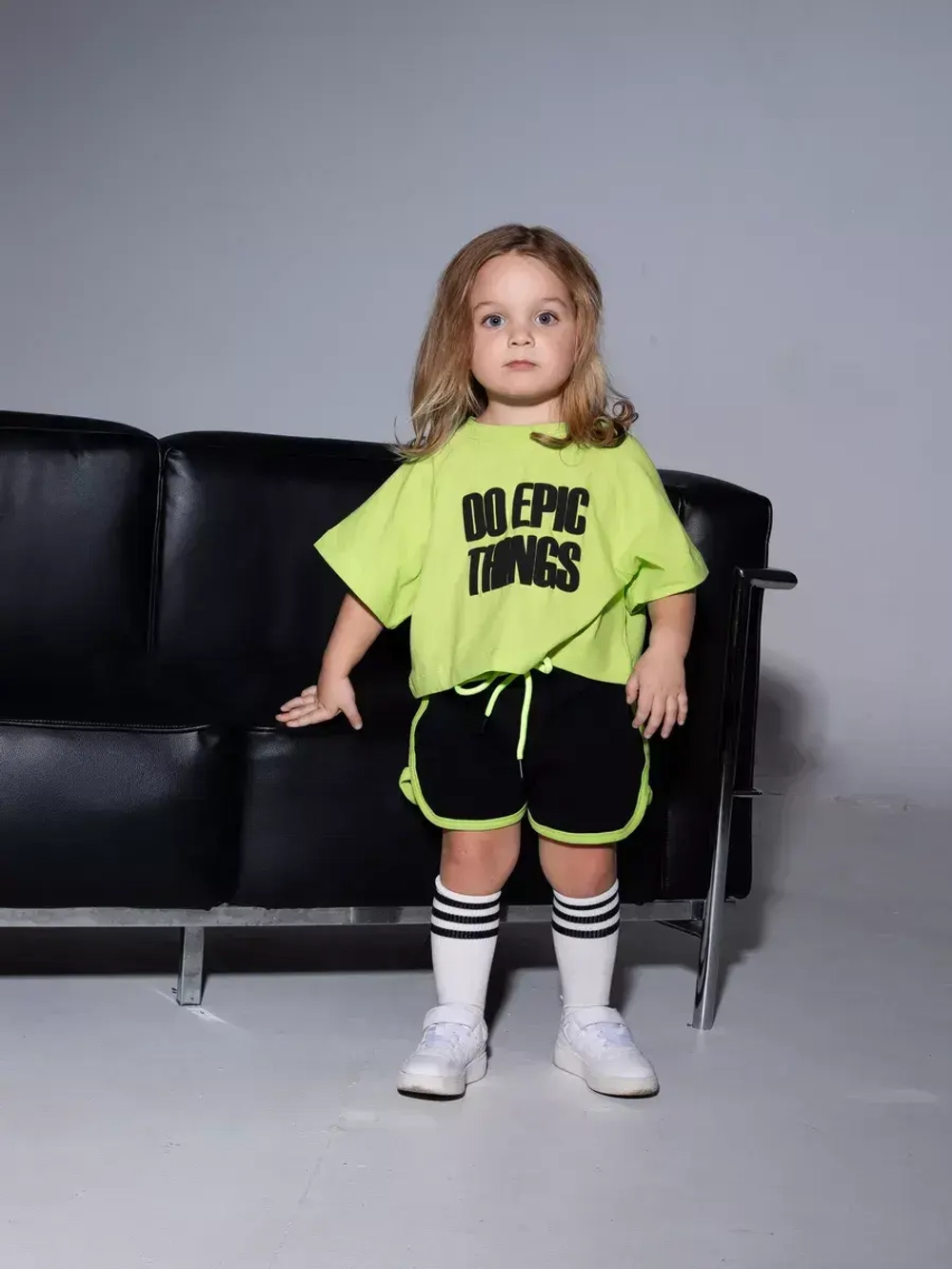 Костюм летний спортивный футболка и шорты