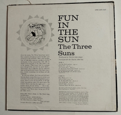 Винтажная виниловая пластинка LP The Three Suns Fun In The Sun (USA 1961)