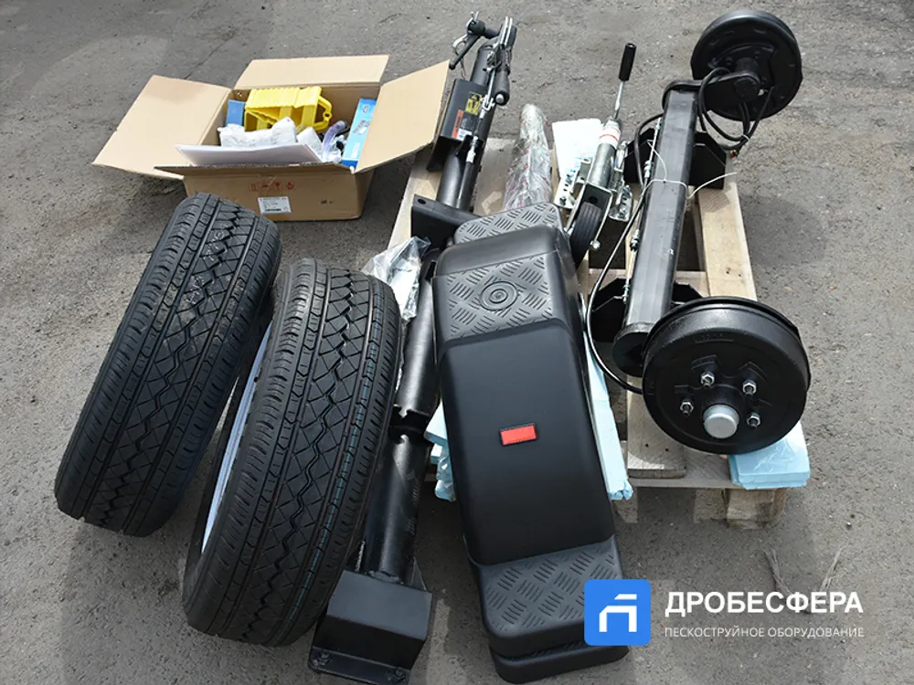 Дизельный винтовой компрессор MB190D MasterBlast передвижной