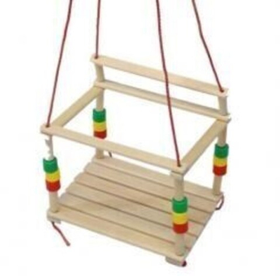 АЧ Качели деревянные Светофор