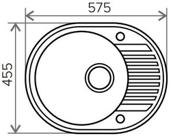 Мойка TOLERO R-122 темно-бежевый №823С