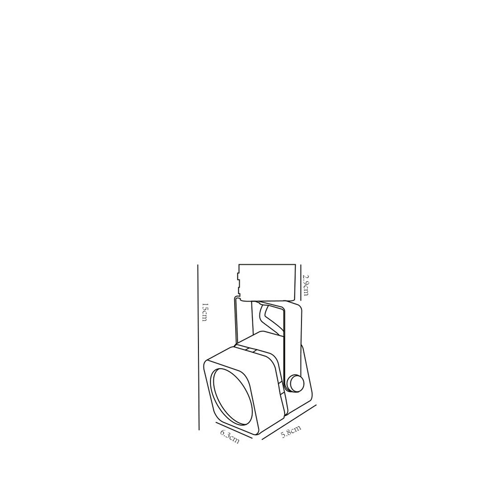 Трековый светильник Arte Lamp A1315PL-1BK