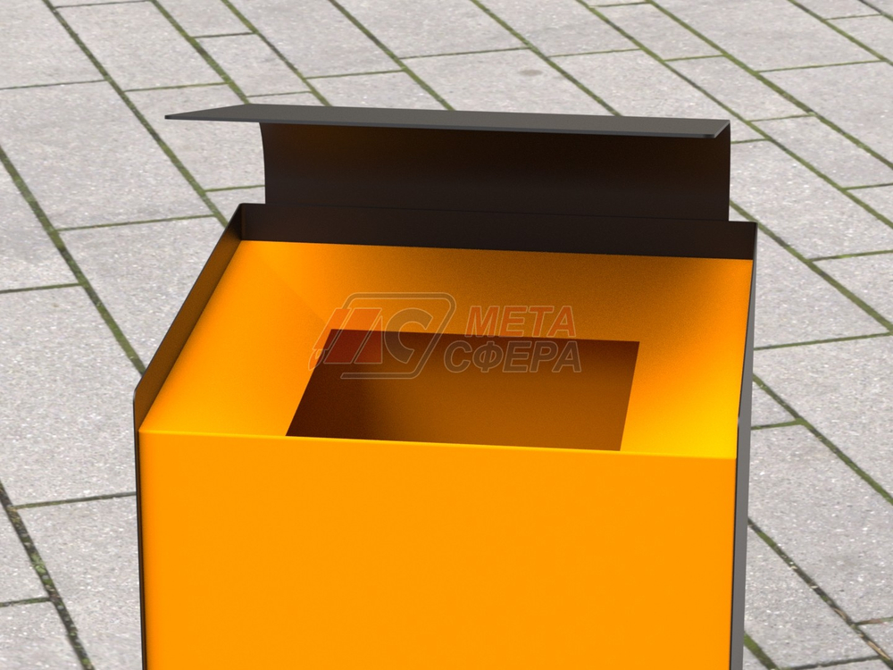 Урна Дублин для раздельного сбора мусора