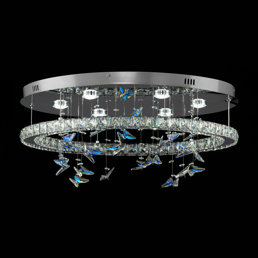 Citilux ETERA CL322050 LED Люстра хрустальная с пультом