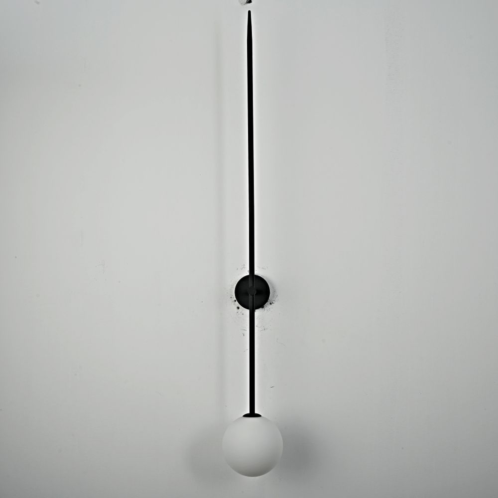 Настенный Светильник Lines Ball 100 Black By Imperiumloft